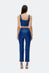 Egyptıan blue high waist trousers