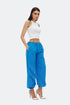 Azure cargo trousers