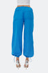 Azure cargo trousers