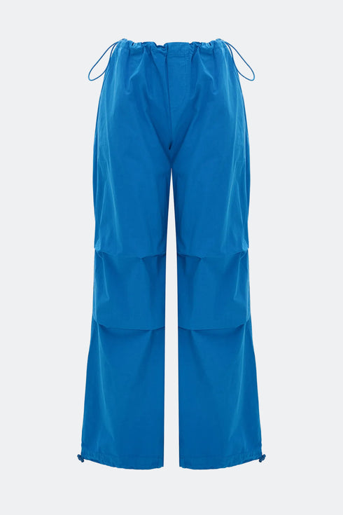 Azure cargo trousers
