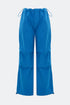 Azure cargo trousers