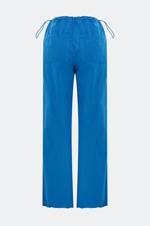 Azure cargo trousers