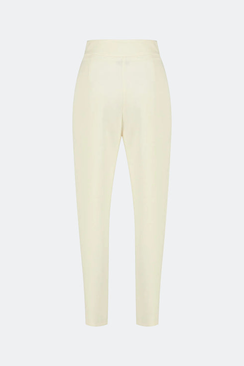 Pleated Carrot Trousers