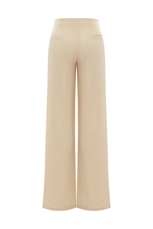 Rice Paper High Waist Trousers