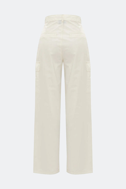 White Cargo Trousers