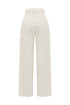 White Cargo Trousers
