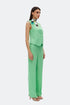 Keely green v neck vest