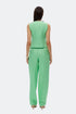 Keely green v neck vest