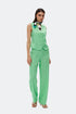 Keely green v neck vest