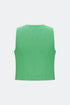 Keely green v neck vest