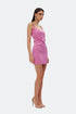 Persian pink corset mini dress
