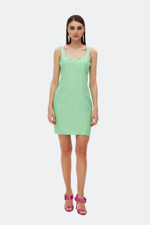 Jasmıne symmetrical mini dress