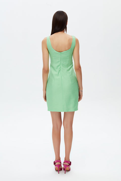 Jasmıne symmetrical mini dress