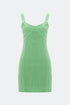 Jasmıne symmetrical mini dress