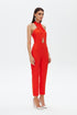 Nova cross halterneck jumpsuit