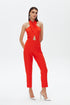 Nova cross halterneck jumpsuit