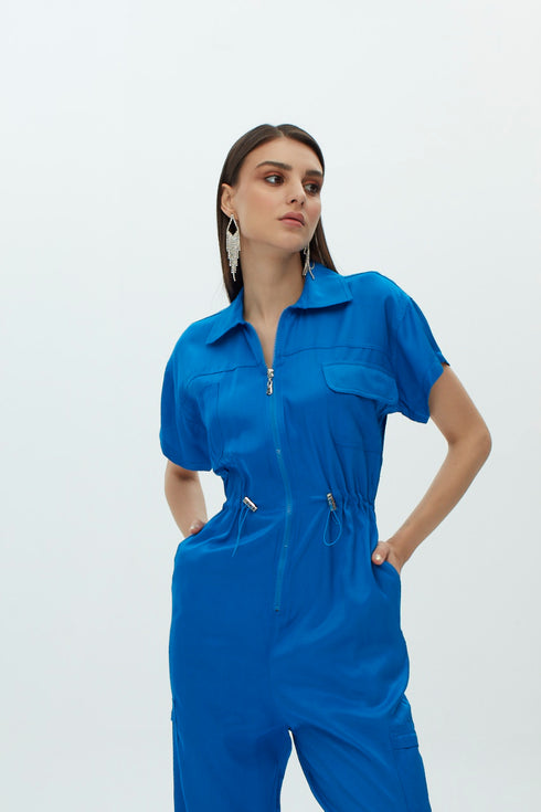 Celtic blue jumpsuit