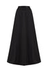 BLACK NIGHT A LINE LONG SKIRT