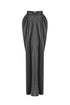 ASH DEEP SLIT DRAPE LONG SKIRT