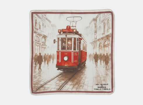 BARRUS X ART DE HUILE -BEYOĞLU HANDKERCHIF