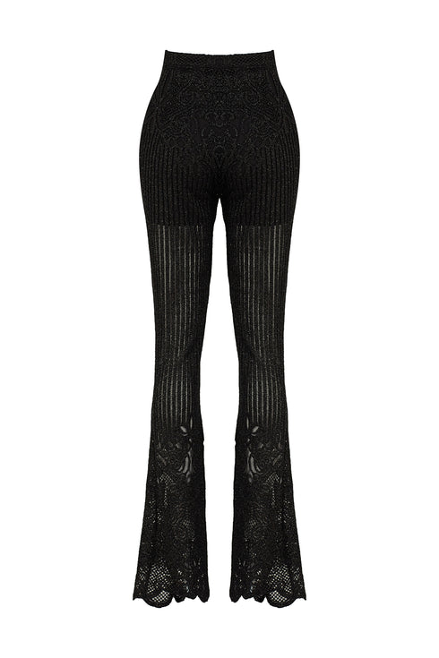 BELIZE SHINY FLARE TROUSERS