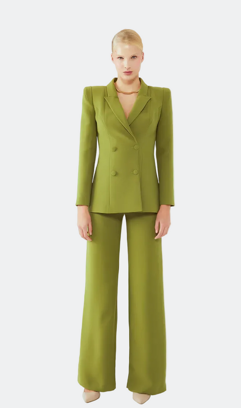 Straight Fit Trousers