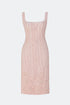 Elegant Lace Pencil Midi Dress