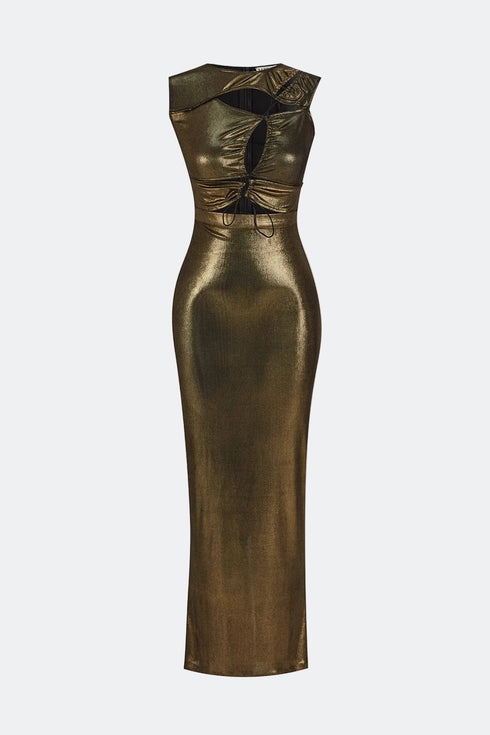 Cut Out Special Form Dress