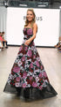 Midnight Bloom Maxi Dress
