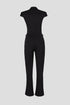 Bootcut Black Long Jumpsuit