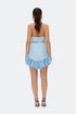 Transparent Detailed Mini Dress