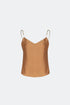Soft V-Neck Chain Hanging Blouse