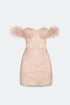 Low-Rise Shoulder Straps Mini Dress
