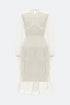 Needlework Detailed Dress With A Layered Skirt