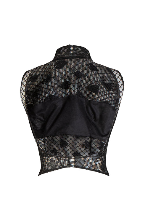 Turtleneck Sleeveless Top