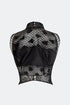 Turtleneck Sleeveless Top