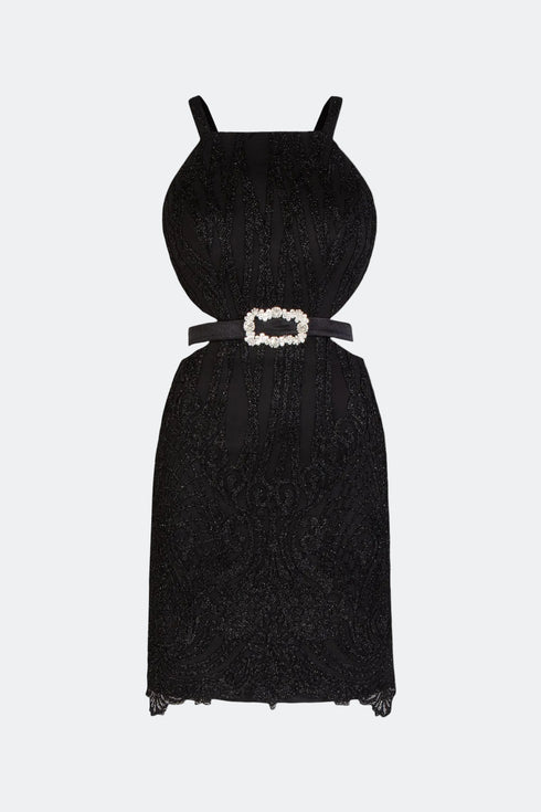Mini Dress With Back Decollete