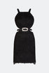 Mini Dress With Back Decollete