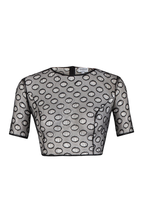 Transparent Lace Short Top