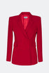 Double Breasted Jacket Red