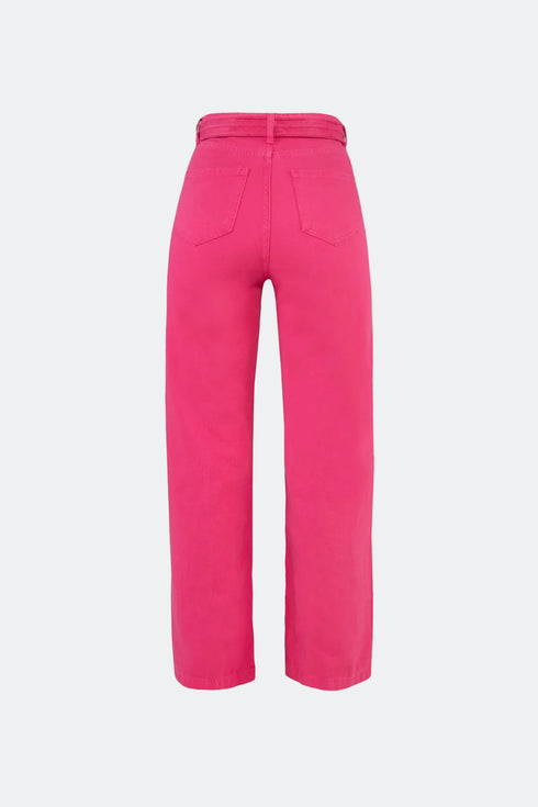 High Waist Flared Trousers