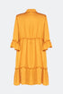 Cyrus3/4 Sleeve Mini Dress With Frill Detail