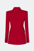 Double Breasted Jacket Red