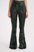 High Waist Sequin Trousers