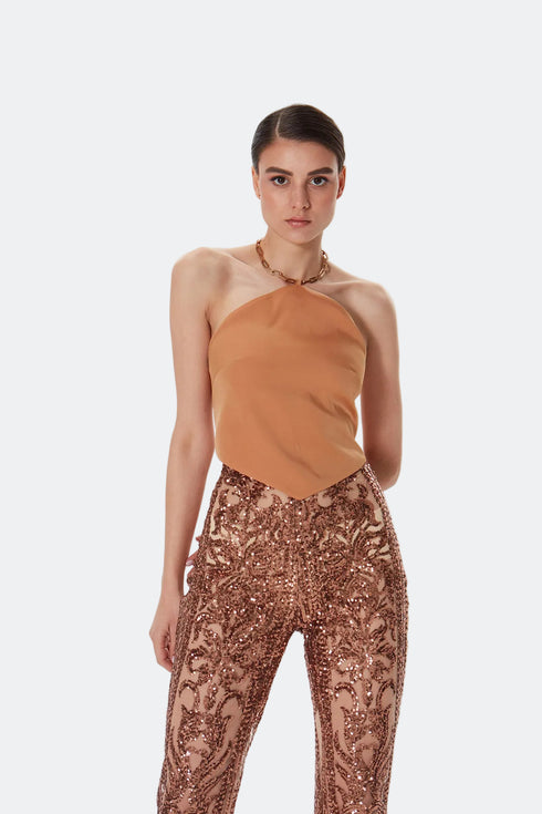 Neck Chain Gold Top
