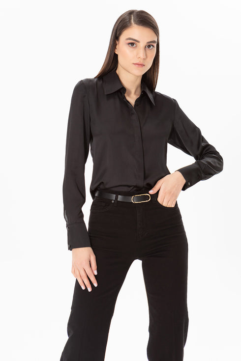 Long Sleeve Black Shirt