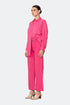 High Waist Flared Trousers
