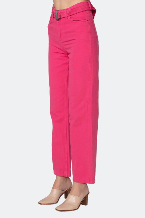 High Waist Flared Trousers