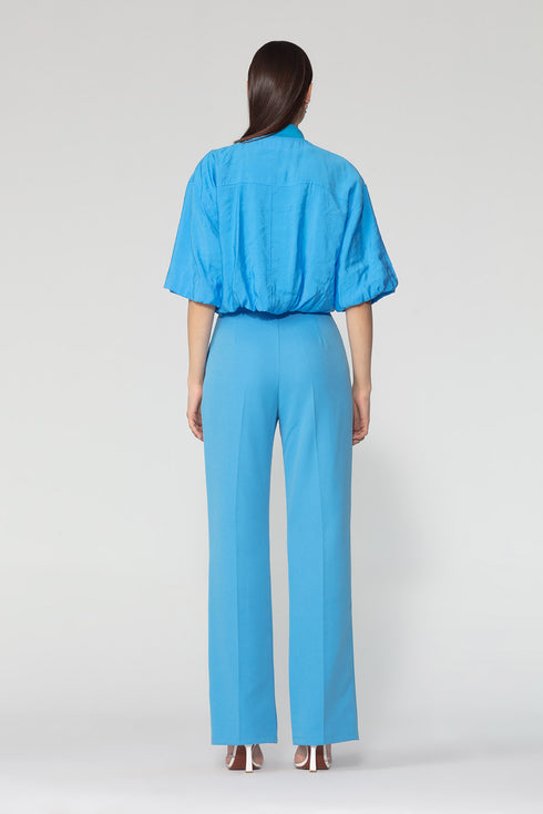 Back Zipped Bomber Jacket