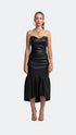 Vegan Leather Dianella Midi Dress